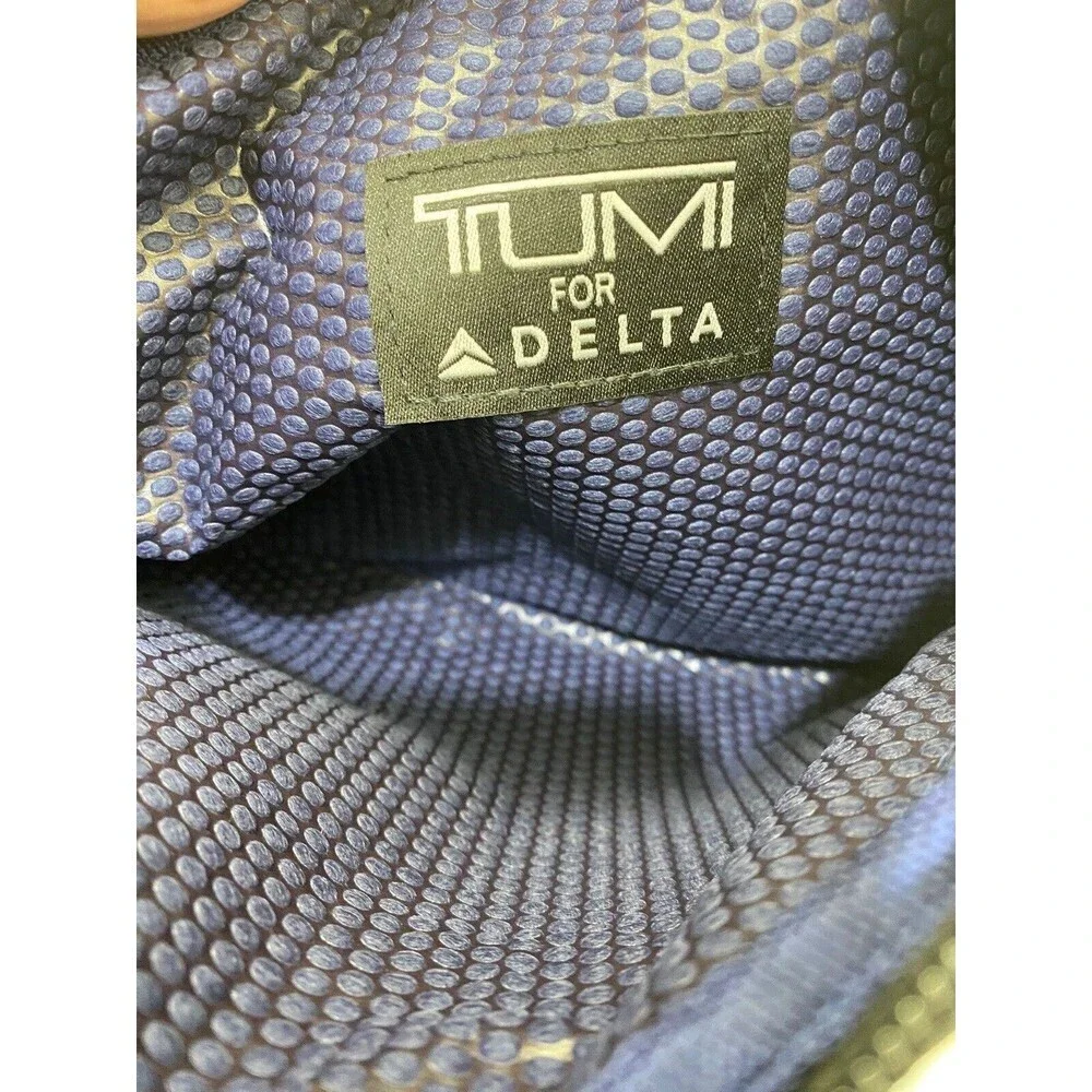 Tumi Toiletry Bag Make Up Zip Bathroom Travel Mini Bag Tumi‎ For Delta